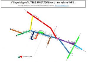 Little Smeaton tube map image